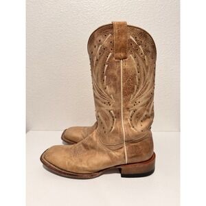 Shyanne Womens Western Cowgirl Boot Sz 10 M Hybrid Leather TPU Imogen Brown